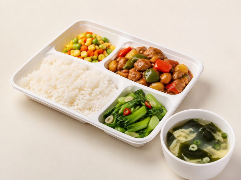 新建区企业盒饭与商务用餐配送